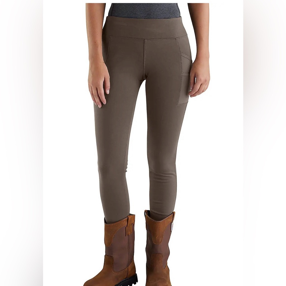 NWT Carhartt Force Fitted Lightweight Utility Ankle Length Pocket Leggings XS